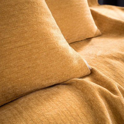 Ριχτάρι Τετραθέσιου Καναπέ Valley 421/04 180X350 Χρυσό Gofis Home Ριχτάρι Τετραθέσιου Καναπέ Valley 421/04 180X350 Χρυσό Gofis Home