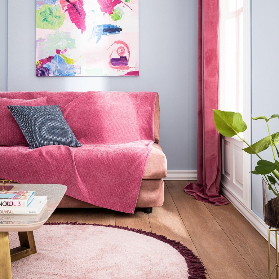 Ριχτάρι Τετραθέσιου Καναπέ Valley 421/23 180X350 Funky Pink Gofis Home