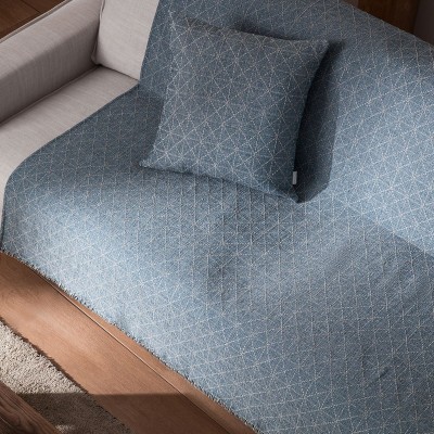 Ριχτάρι Τριθέσιου Καναπέ Asteroid 944/18 180X310 Πετρόλ Gofis Home