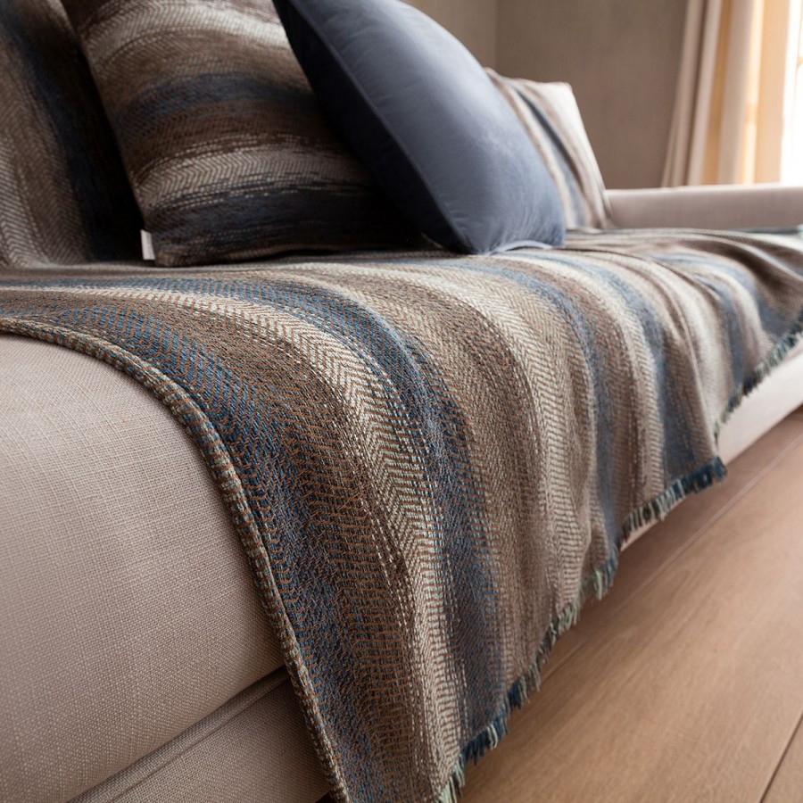 Ριχτάρι Τριθέσιου Καναπέ Groovy 985/09 180X310 Jean Blue Gofis Home