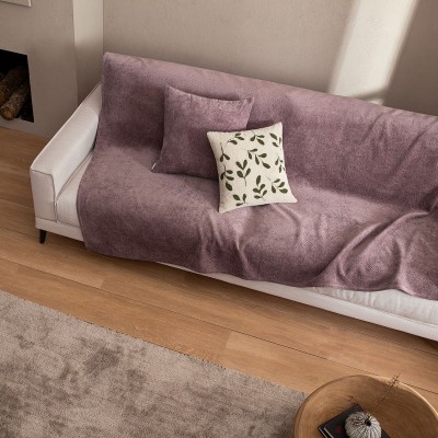 Ριχτάρι Τριθέσιου Καναπέ Nimbus 447/20 180X310 Purple Bean Gofis Home Ριχτάρι Τριθέσιου Καναπέ Nimbus 447/20 180X310 Purple Bean Gofis Home