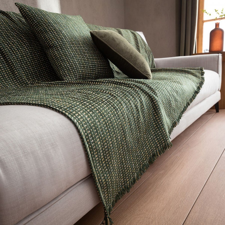 Ριχτάρι Τριθέσιου Καναπέ Tendre 880/30 180X310 Pine Green Gofis Home