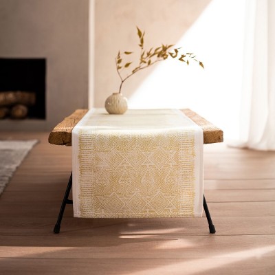 Runner Zelena 397/04 40X160 Gold Beige Gofis Home Runner Zelena 397/04 40X160 Gold Beige Gofis Home
