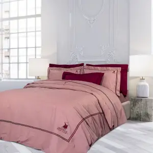2131 Σετ Σεντόνια Υπέρδιπλα 240X270 Ροδί Greenwich Polo Club