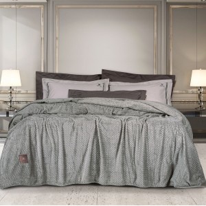 2496 Κουβέρτα Fleece 220X240 Γκρι Greenwich Polo Club