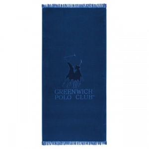 3620 Πετσέτα Θαλάσσης 70X170 Μπλε Greenwich Polo Club