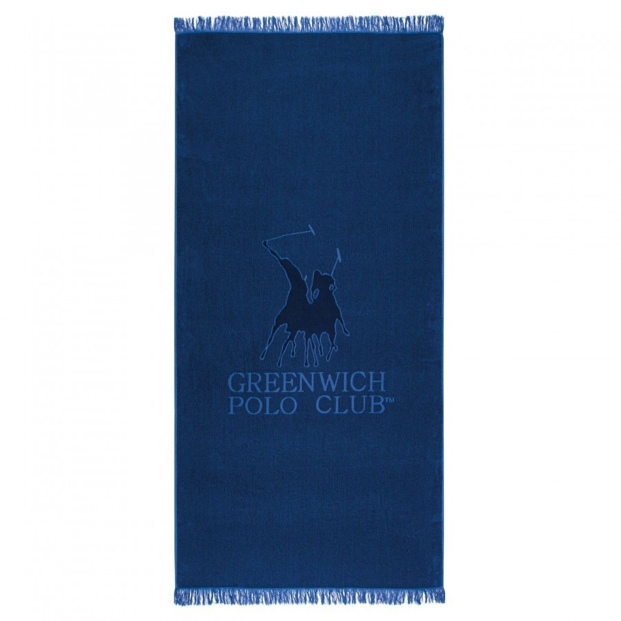 3620 Πετσέτα Θαλάσσης 70X170 Μπλε Greenwich Polo Club