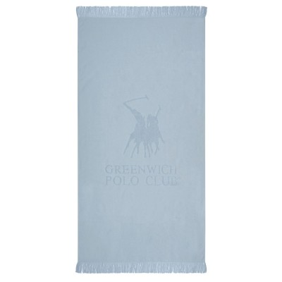 3636 Πετσέτα Θαλάσσης 80X170 Γαλάζιο Greenwich Polo Club