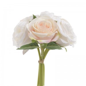 INART Λουλούδι/Μπουκέτο Ροζ-Μωβ,Λευκό-Ελεφαντόδοντο   Συνθετικό / ΠΟΛΥΕΣΤΕΡ Πλαστικό