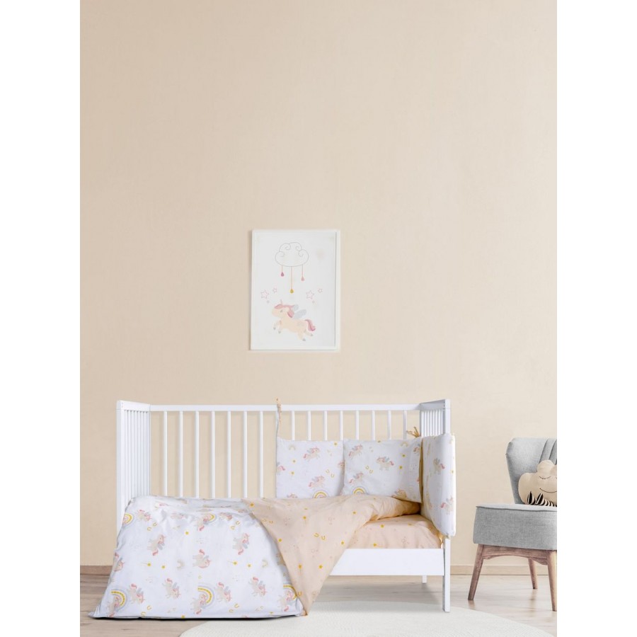 Κουβερλί Κούνιας Unicorn 110X150 Kocoon