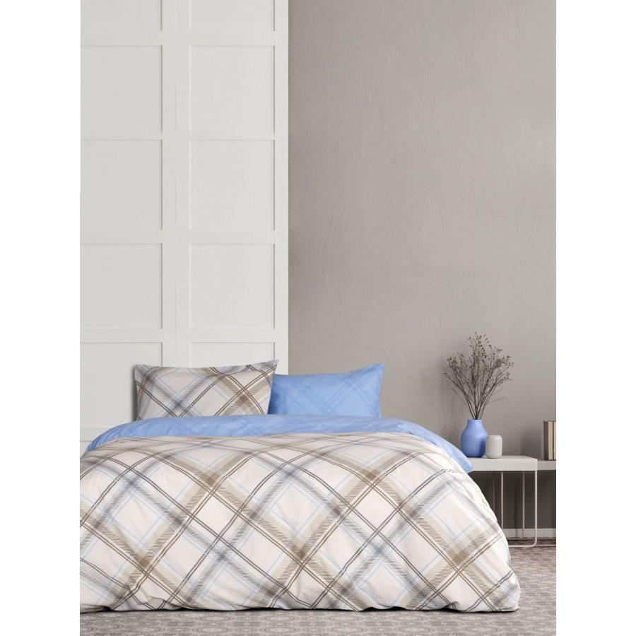 Κουβερλί Μονό Cube Beige 160X240 Kocoon