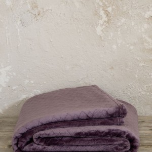 Ριχτάρι Jacquard Πολυθρόνας Cosy Gray 130X180 Kocoon