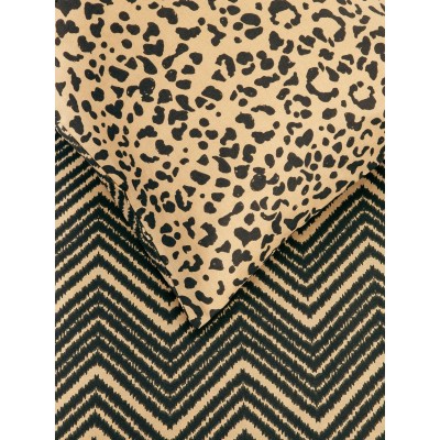 Σετ Παπλωματοθήκη Μονή Zola Beige 165X245 Kocoon