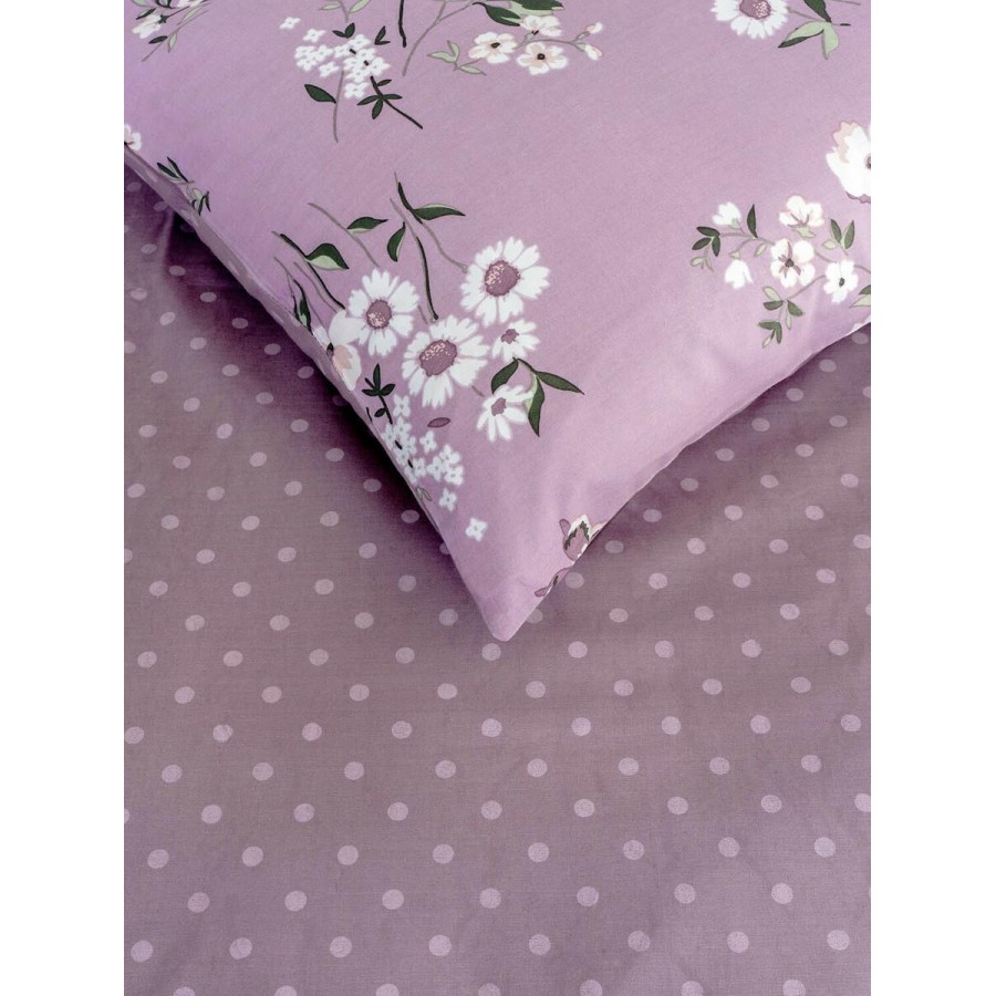 Σετ Παπλωματοθήκη Υπέρδιπλη Romance Pink 225X245 Kocoon Σετ Παπλωματοθήκη Υπέρδιπλη Romance Pink 225X245 Kocoon