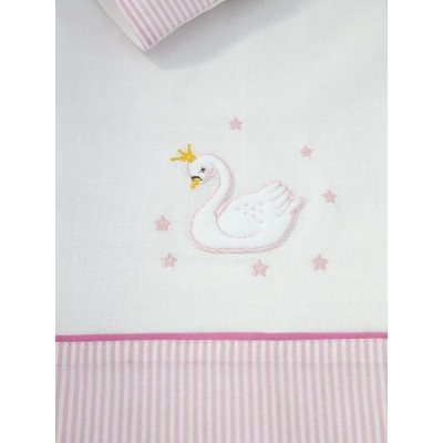 Σετ Σεντόνια Κούνιας Με λάστιχο Swan 70X140+15 Kocoon