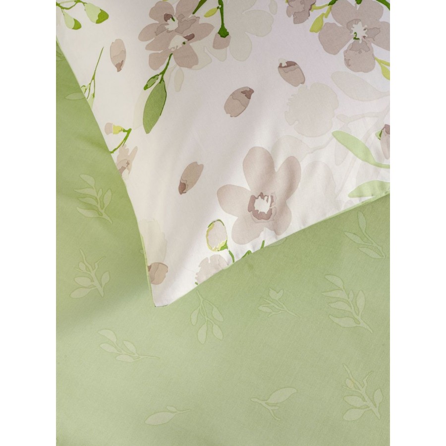 Σετ Σεντόνια Υπέρδιπλα Flor Beige 240X270 Kocoon