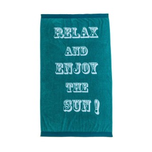 Πετσέτα Θαλάσσης Relax Turquoise 86X160 Melinen