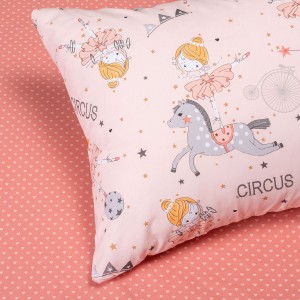 Σετ Παιδικές Μαξιλαροθήκες Circus Girl Pink 50X70 Melinen