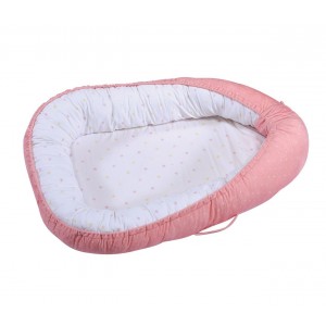 Βρεφική Φωλιά Ύπνου Relax 90X60 Pink Nef-Nef