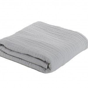 Βρεφική Κουβέρτα Κούνιας Whisper 110X150 Grey Nef-Nef