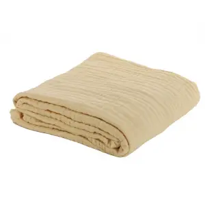 Βρεφική Κουβέρτα Κούνιας Whisper 110X150 Yellow Nef-Nef