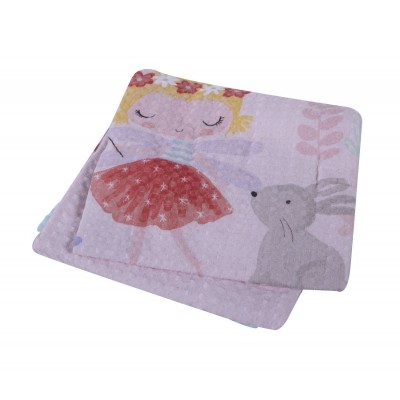 Βρεφική Κουβέρτα Πικέ Magic World Κούνιας 110X150 Pink Nef-Nef Βρεφική Κουβέρτα Πικέ Magic World Κούνιας 110X150 Pink Nef-Nef