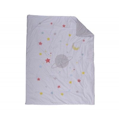 Βρεφικό Κουβερλί Little Star 110X140 Grey Nef-Nef