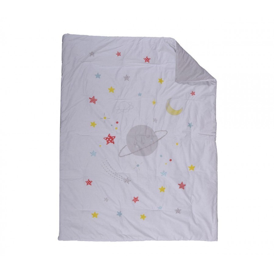 Βρεφικό Κουβερλί Little Star 110X140 Grey Nef-Nef