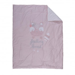 Βρεφικό Κουβερλί Lovely Fox 110X140 Pink Nef-Nef