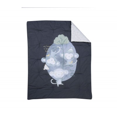 Βρεφικό Πάπλωμα Amazon Grey 110X140 Grey Nef-Nef