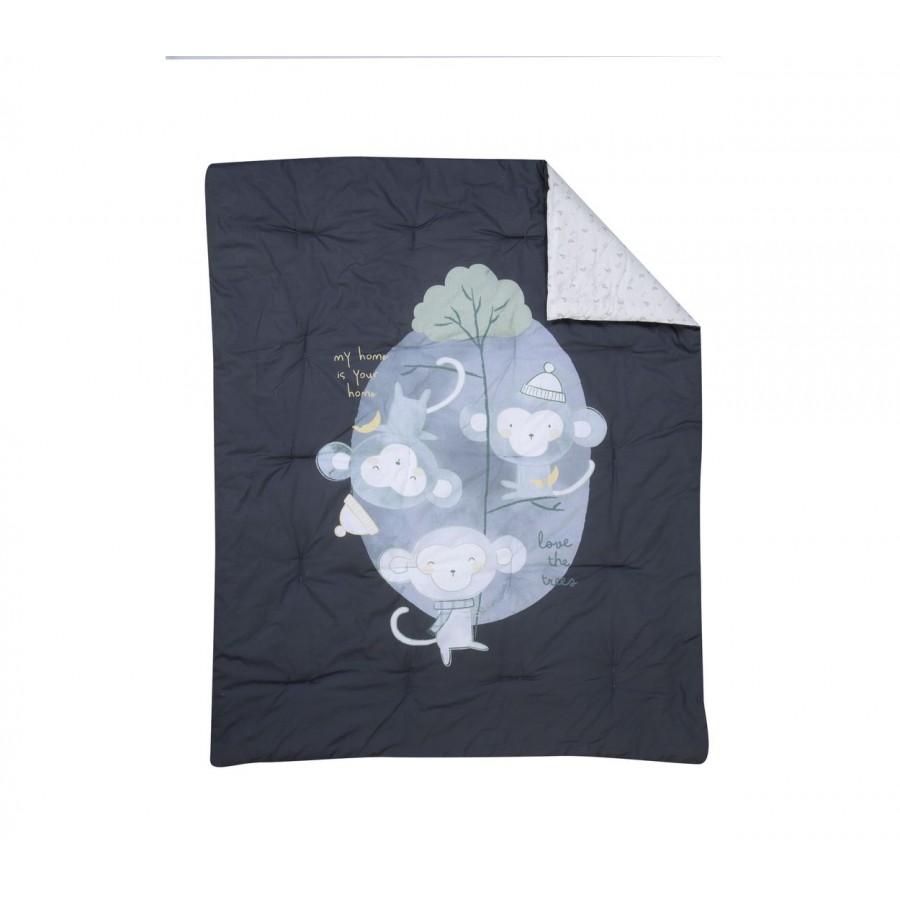 Βρεφικό Πάπλωμα Amazon Grey 110X140 Grey Nef-Nef
