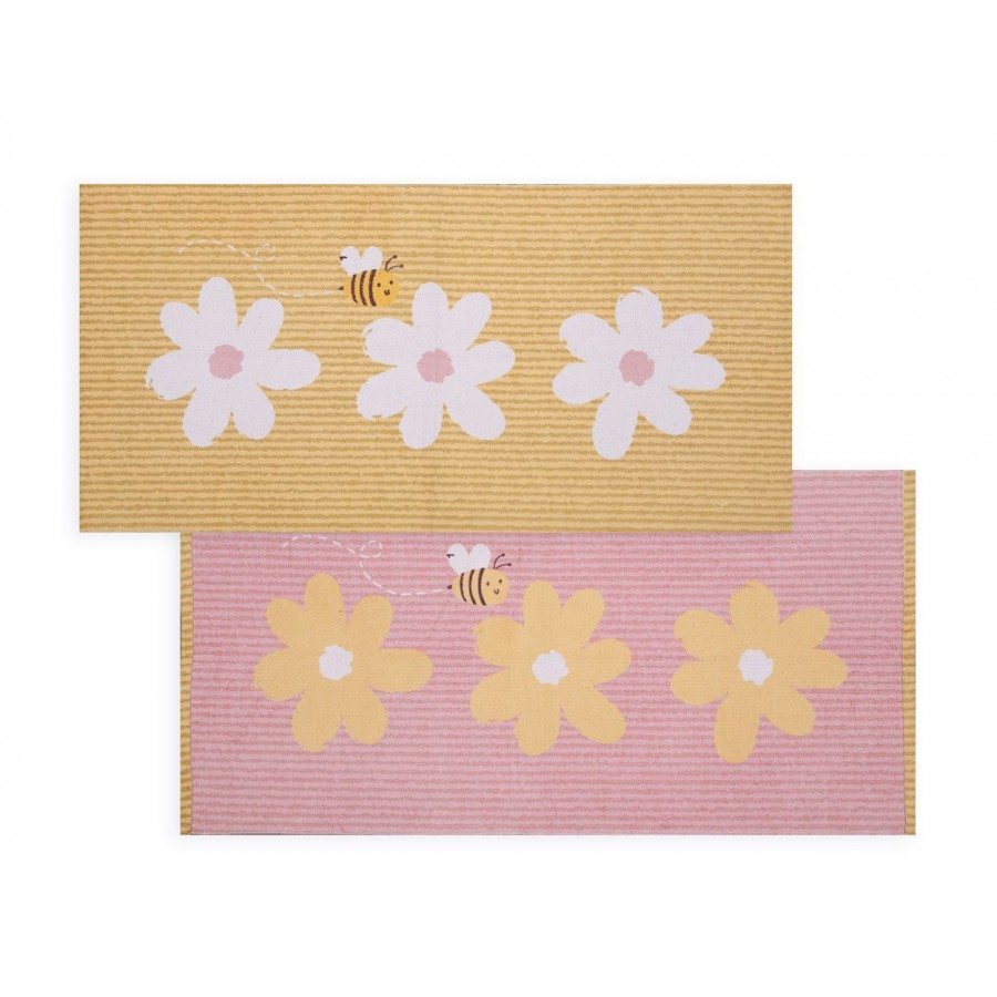 Χαλί Daisy 70X140 Yellow Pink Nef-Nef