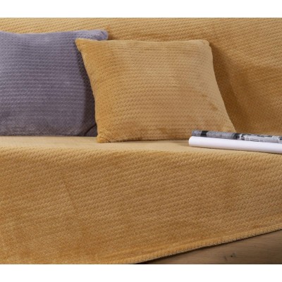 Διακοσμητικό Ριχτάρι Πολυθρόνας Cameron 130X180 Gold Nef-Nef Διακοσμητικό Ριχτάρι Πολυθρόνας Cameron 130X180 Gold Nef-Nef