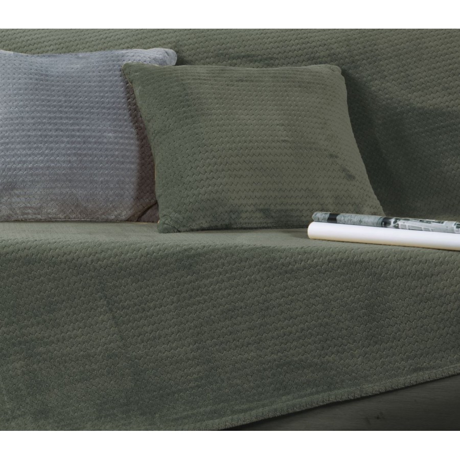 Διακοσμητικό Ριχτάρι Πολυθρόνας Cameron 130X180 Green Nef-Nef Διακοσμητικό Ριχτάρι Πολυθρόνας Cameron 130X180 Green Nef-Nef