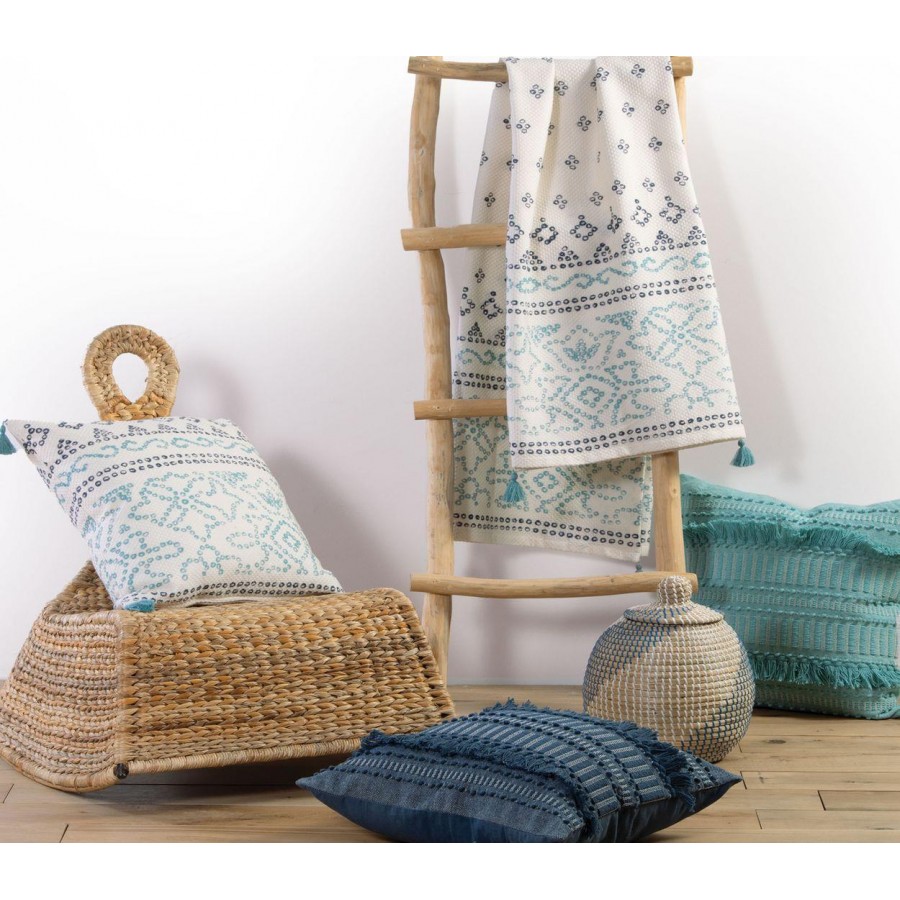 Διακοσμητικό Ριχτάρι Πολυθρόνας Mysterious Blue 130X170 Blue Nef-Nef