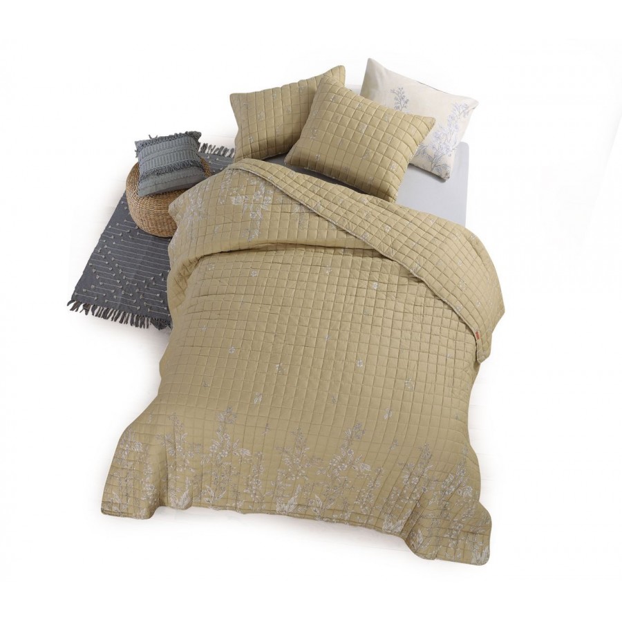 Κουβερλί Μονό Salvia -22 180X220 Yellow Nef-Nef Κουβερλί Μονό Salvia -22 180X220 Yellow Nef-Nef