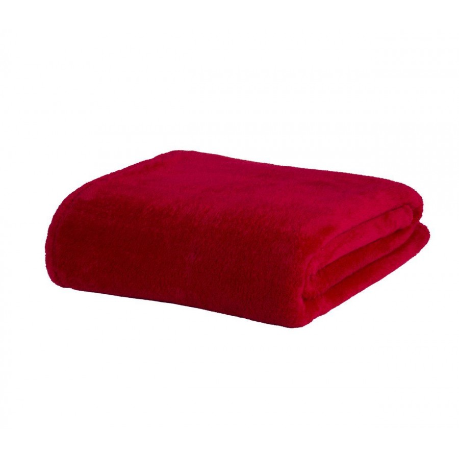 Κουβέρτα Με Γούνα Μονή Nasty 160X220 Red Nef-Nef