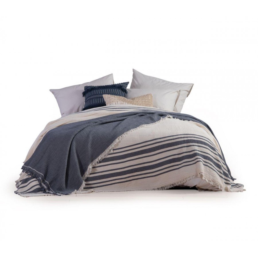 Κουβέρτα Μονή Mercury Blue 160X230 Blue Nef-Nef