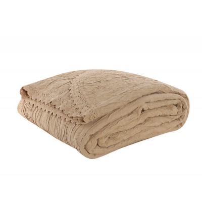 Κουβέρτα Υπέρδιπλη Liliana 230X250 Mustard Nef-Nef Κουβέρτα Υπέρδιπλη Liliana 230X250 Mustard Nef-Nef