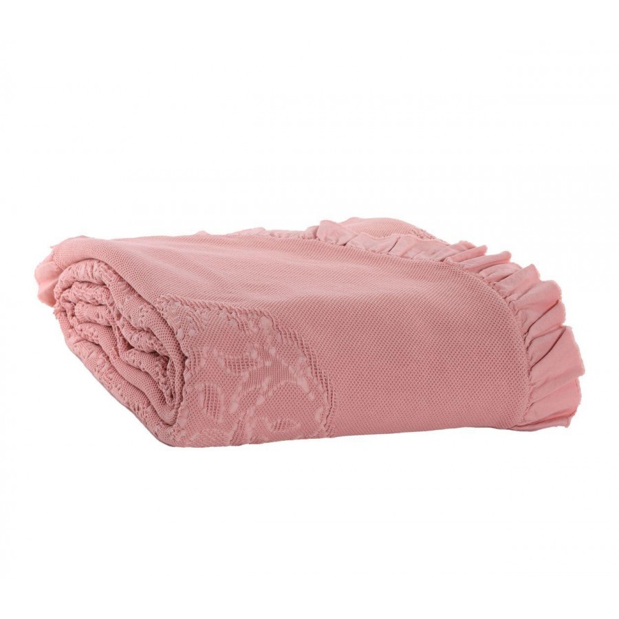 Κουβέρτα Υπέρδιπλη Meredith 230X250 Peach Nef-Nef Κουβέρτα Υπέρδιπλη Meredith 230X250 Peach Nef-Nef