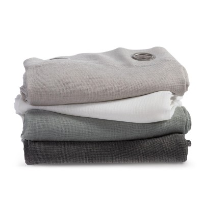 Κουρτίνα Δωματίου Με Κρίκους Monique 140X265 Grey Nef-Nef Κουρτίνα Δωματίου Με Κρίκους Monique 140X265 Grey Nef-Nef