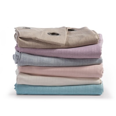 Κουρτίνα Δωματίου Με Κρίκους Stellina 140X265 Beige Nef-Nef