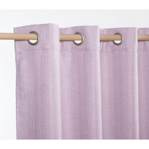Κουρτίνα Δωματίου Με Κρίκους Stellina Lilac 140X265 Nef-Nef