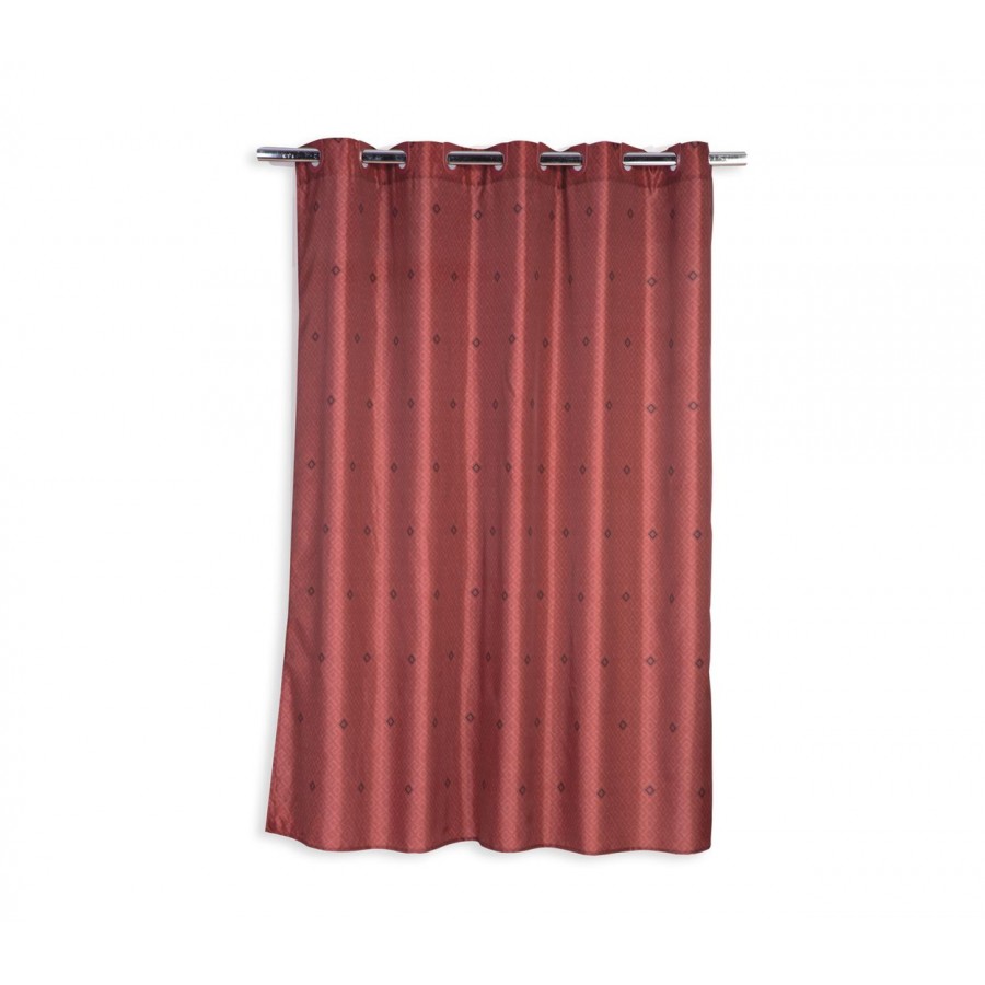 Κουρτίνα Μπάνιου Insignia 180X200 Bordo Nef-Nef