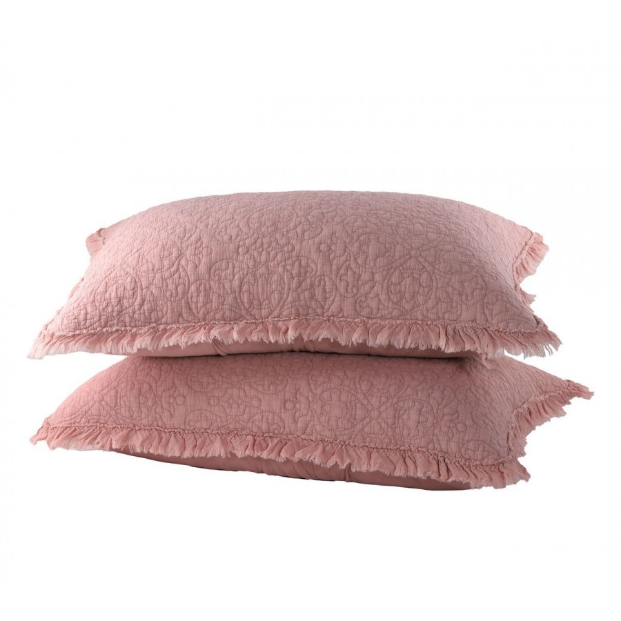 Μαξιλαροθήκες Σετ 2 Τεμαχίων Sonia 52X72 Misty Rose Nef-Nef