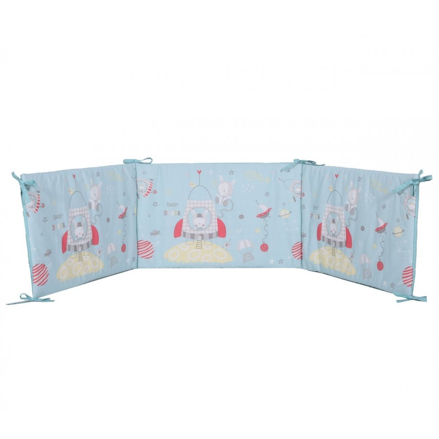 Πάντα Κούνιας Baby Space 60+67+60X40 L Blue Nef-Nef Πάντα Κούνιας Baby Space 60+67+60X40 L Blue Nef-Nef