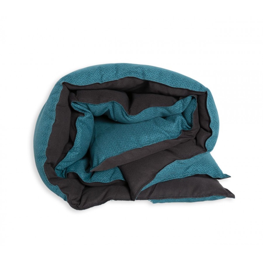 Πάπλωμα Μονό Bicolor 160X220 Petrol Anthracite Nef-Nef