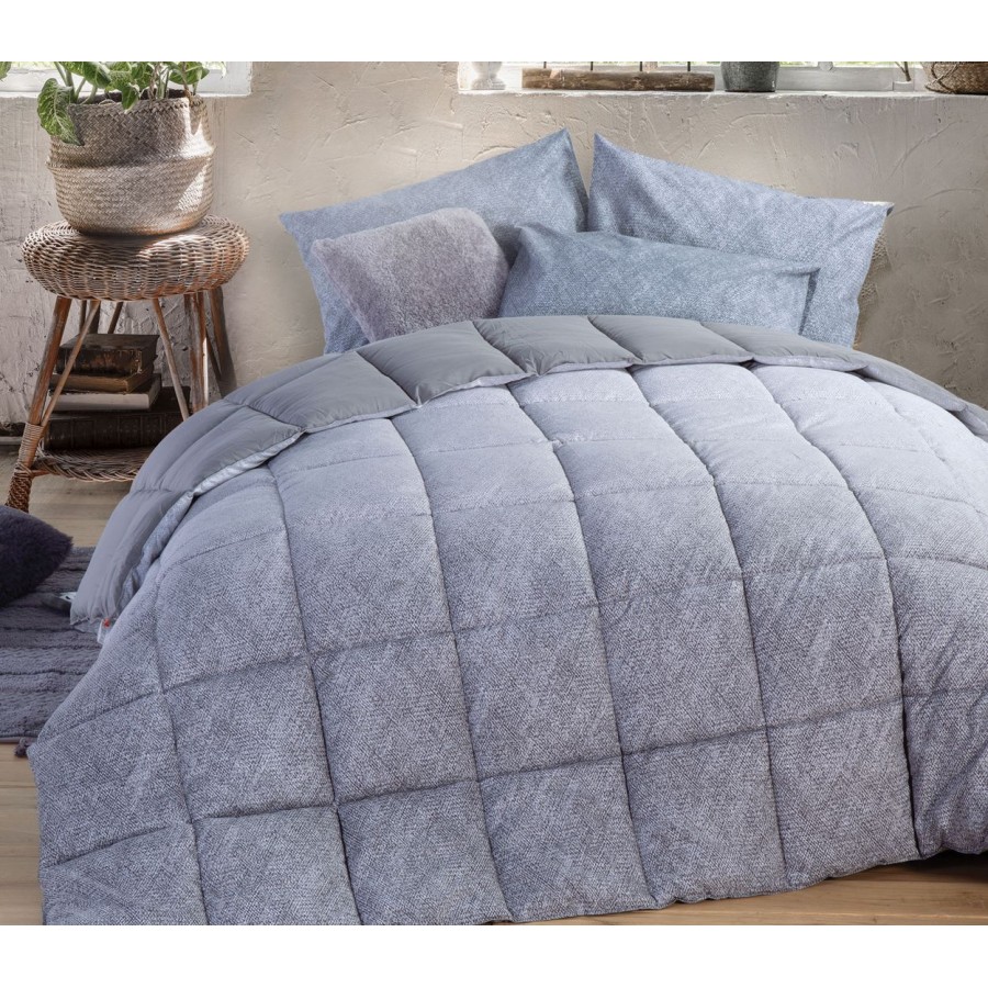 Πάπλωμα Μονό Stoical 160X220 Grey Nef-Nef Πάπλωμα Μονό Stoical 160X220 Grey Nef-Nef