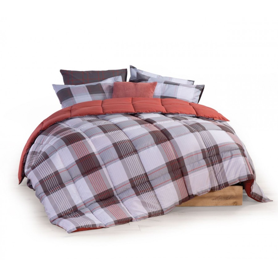 Πάπλωμα Μονό Sure 160X220 Grey Nef-Nef Πάπλωμα Μονό Sure 160X220 Grey Nef-Nef