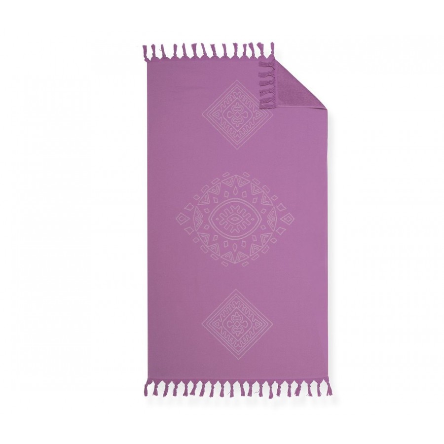 Πετσέτα Θαλάσσης Pestemal Aurora Purple 90X170 Nef-Nef